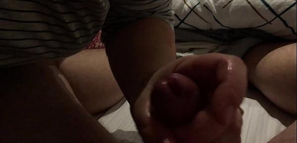  My wife love my cum on her face